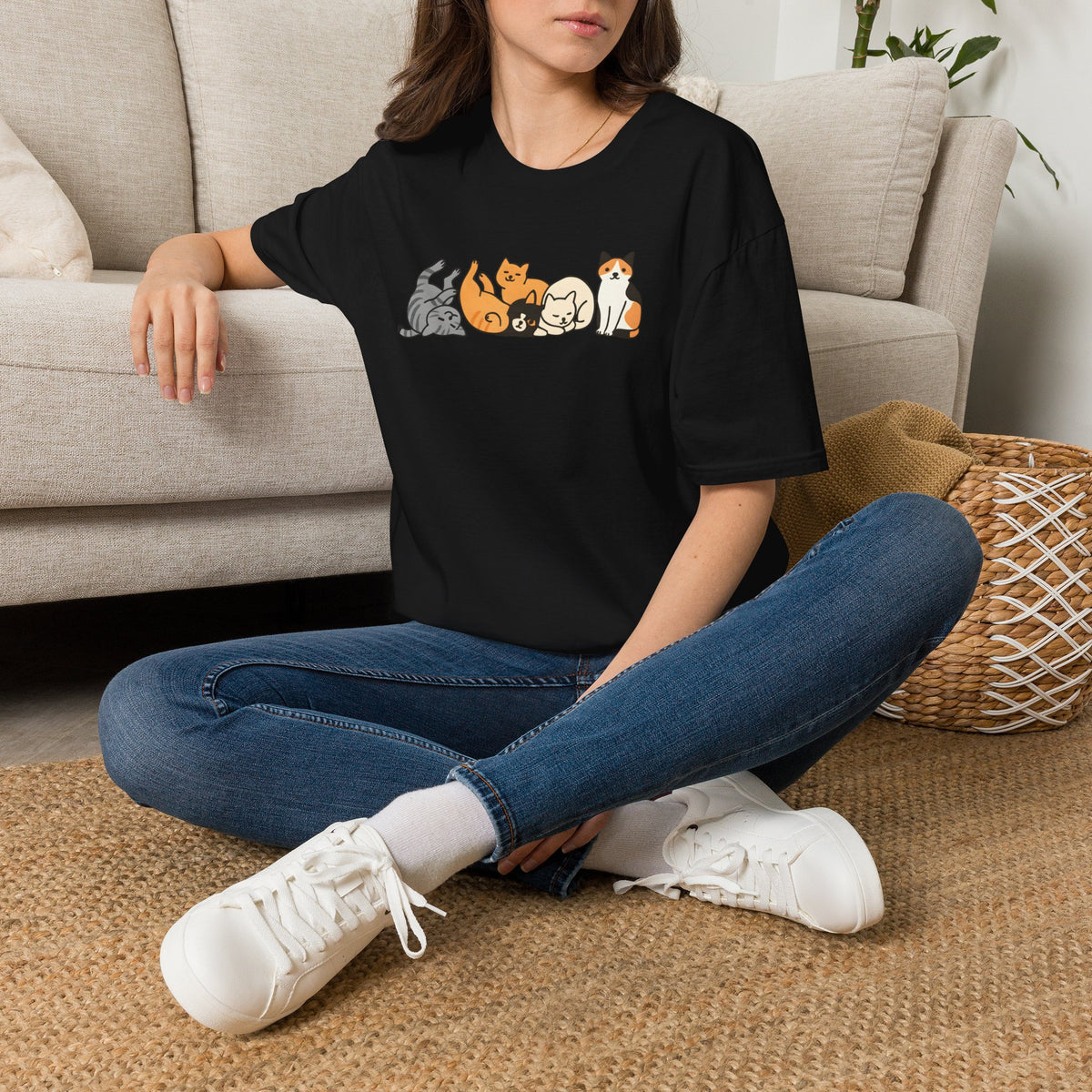 Cats Resting Together T-Shirt