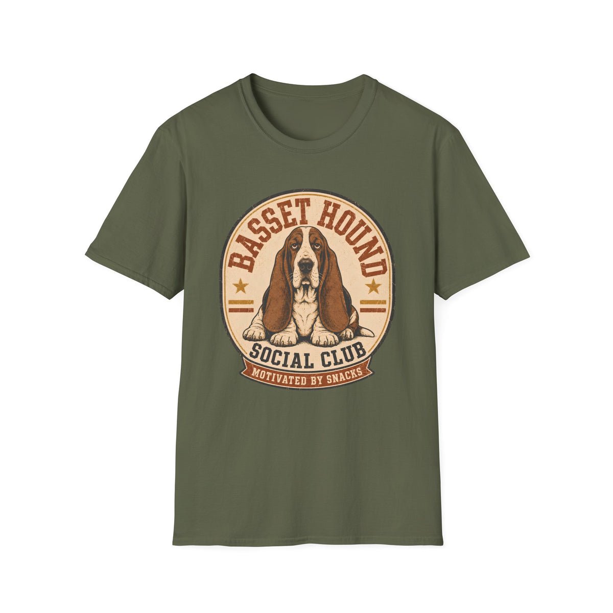 Basset Hound Social Club T-Shirt
