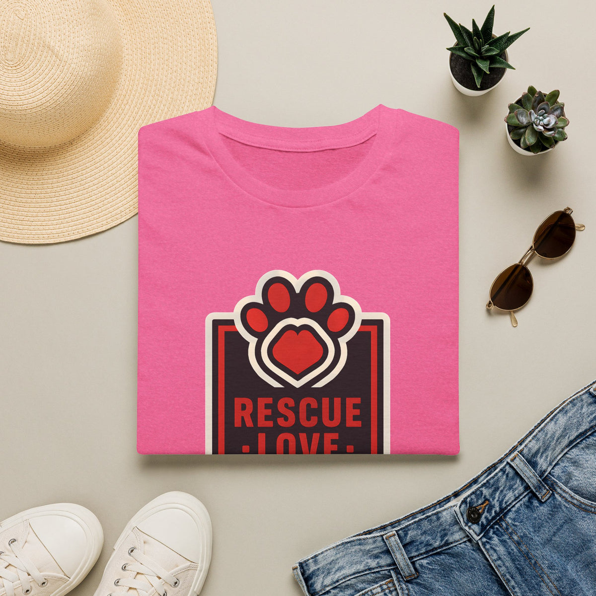 Rescue Love Repeat T-Shirt
