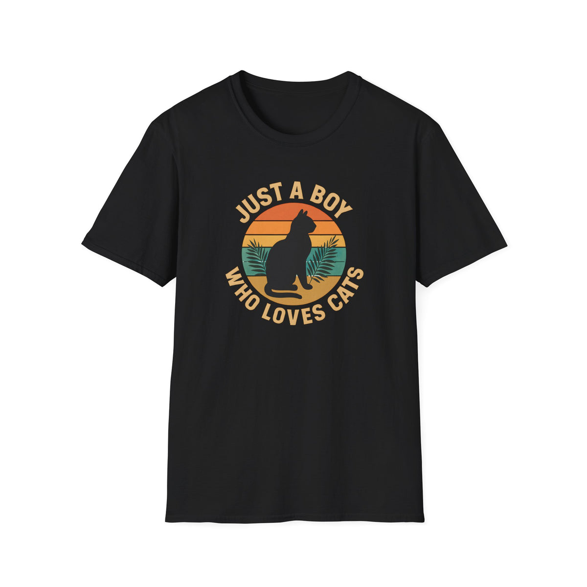 Boy Who Loves Cats T-Shirt