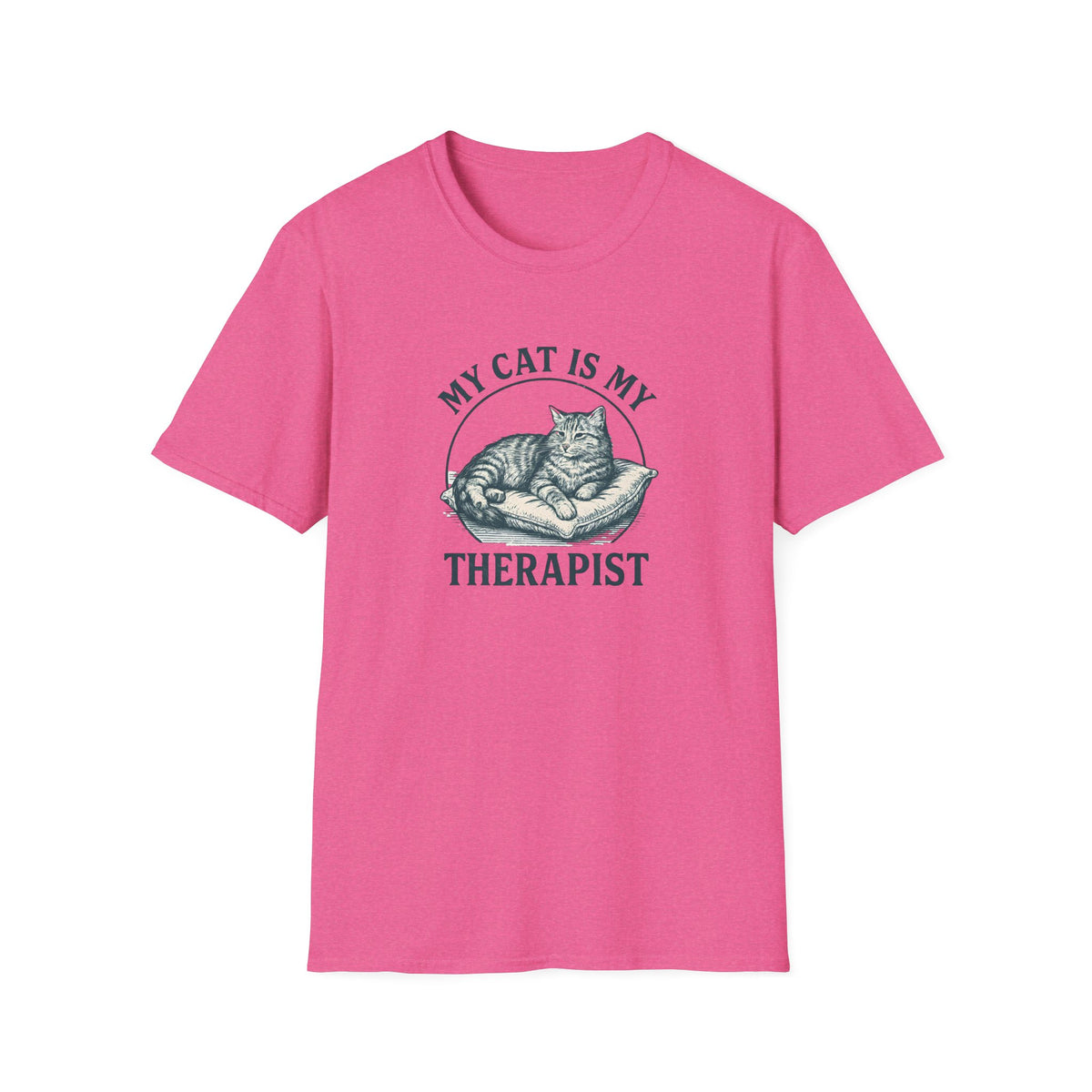 Cat Is My Therapist T-Shirt