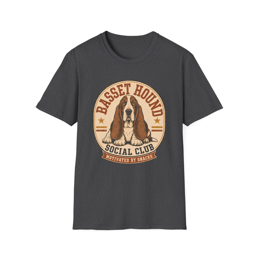 Basset Hound Social Club T-Shirt
