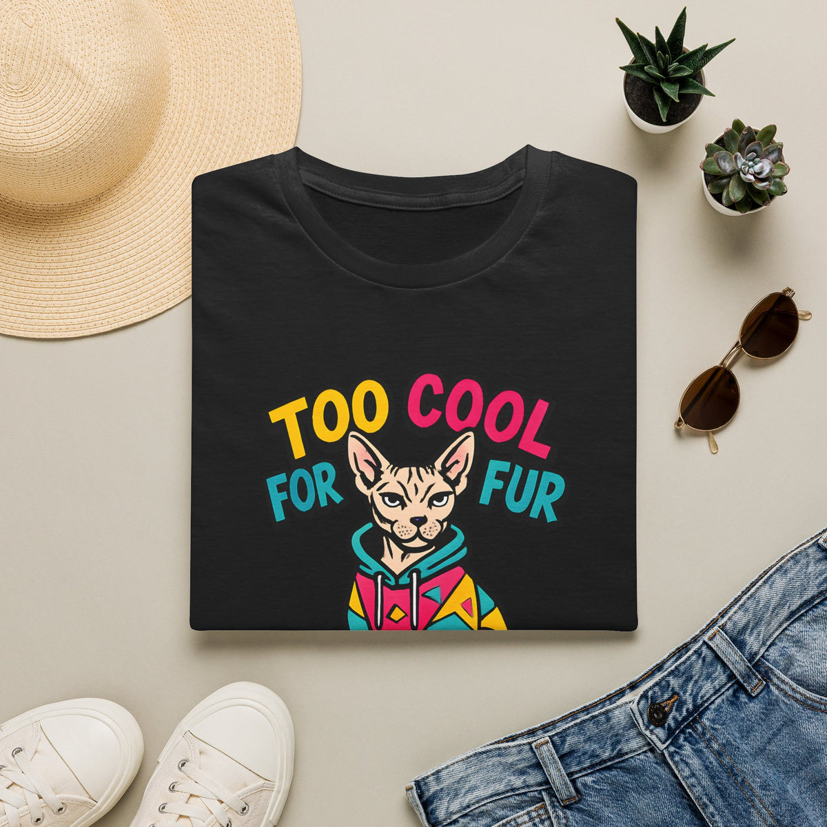 Too Cool For Fur T-Shirt
