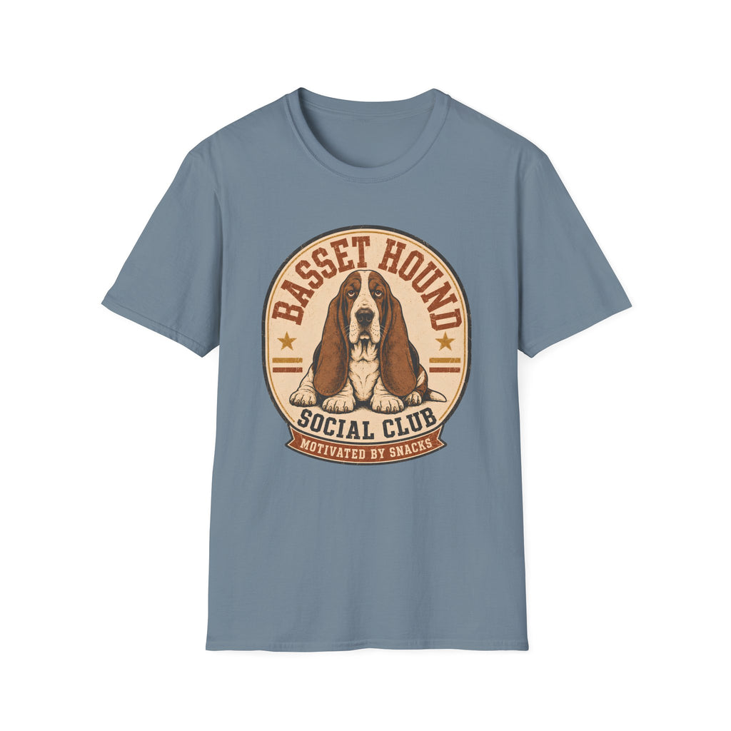Basset Hound Social Club T-Shirt