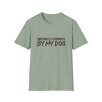 Emotionally Supported by my dog T-Shirt