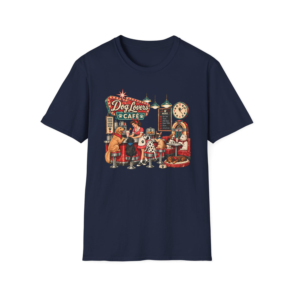 Dog Lovers Diner T-Shirt