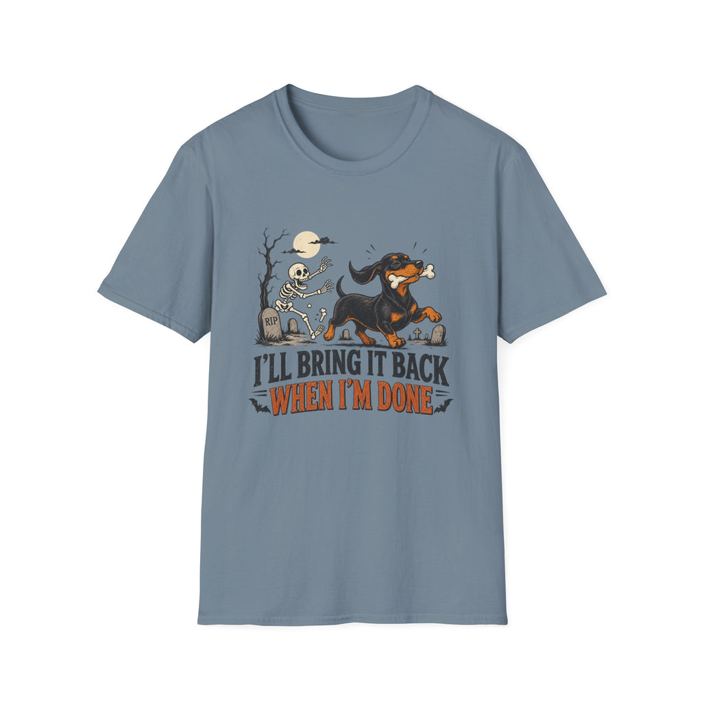 Halloween I'll Give it Back When I'm Done  T-Shirt