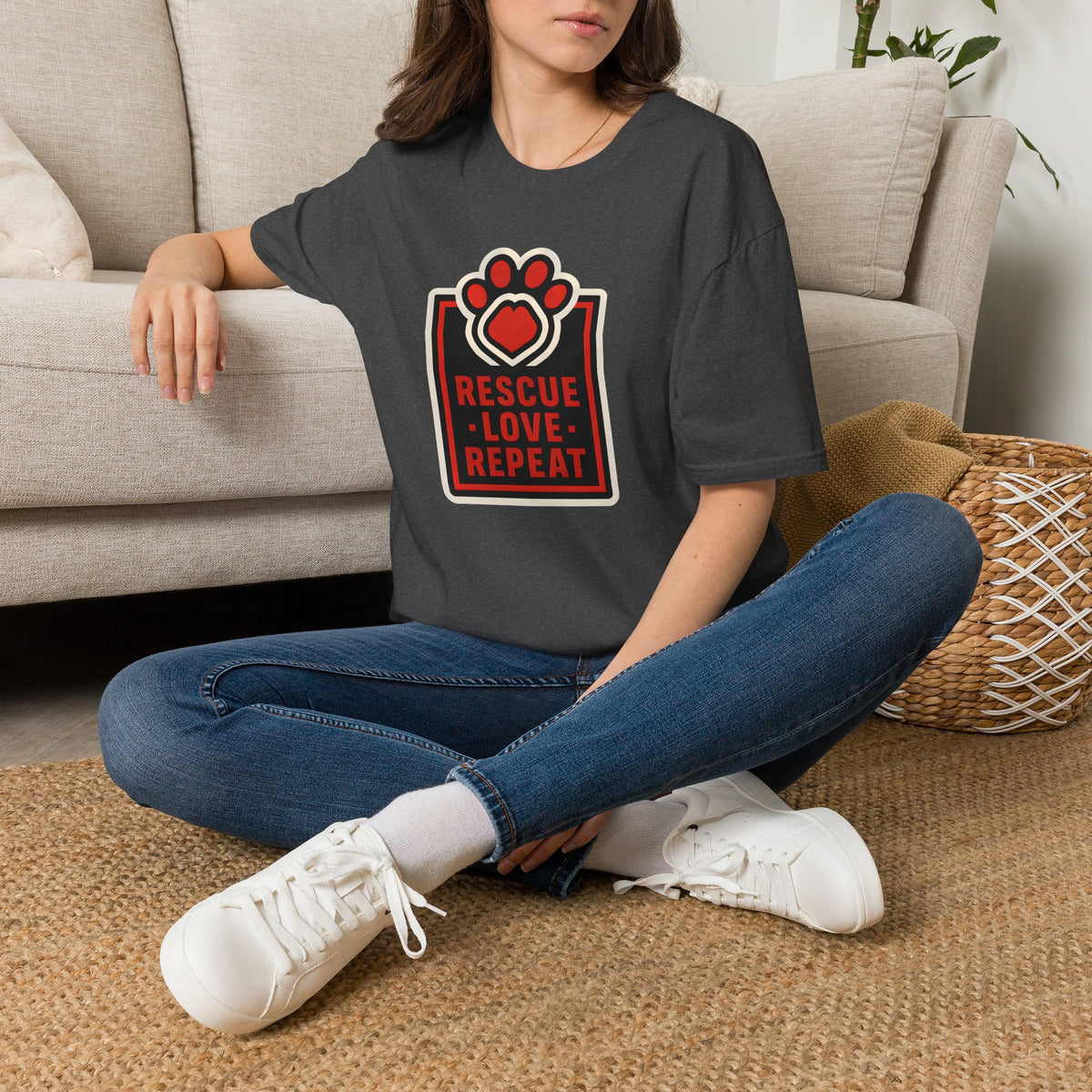 Rescue Love Repeat T-Shirt