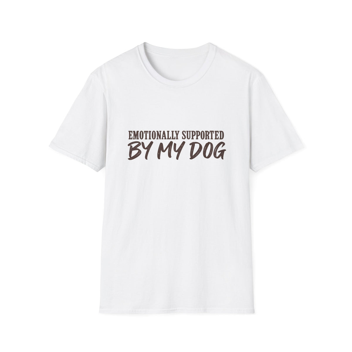 Emotionally Supported by my dog T-Shirt