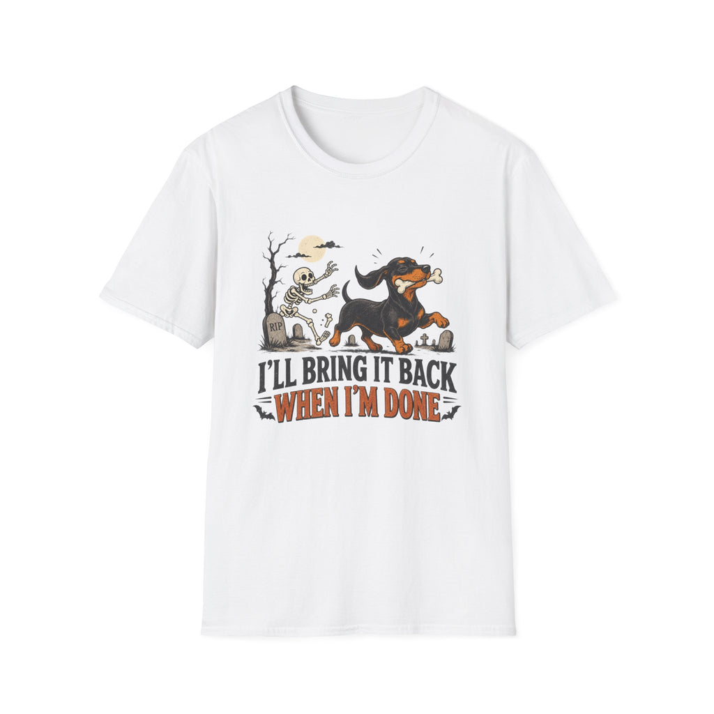 Halloween I'll Give it Back When I'm Done  T-Shirt
