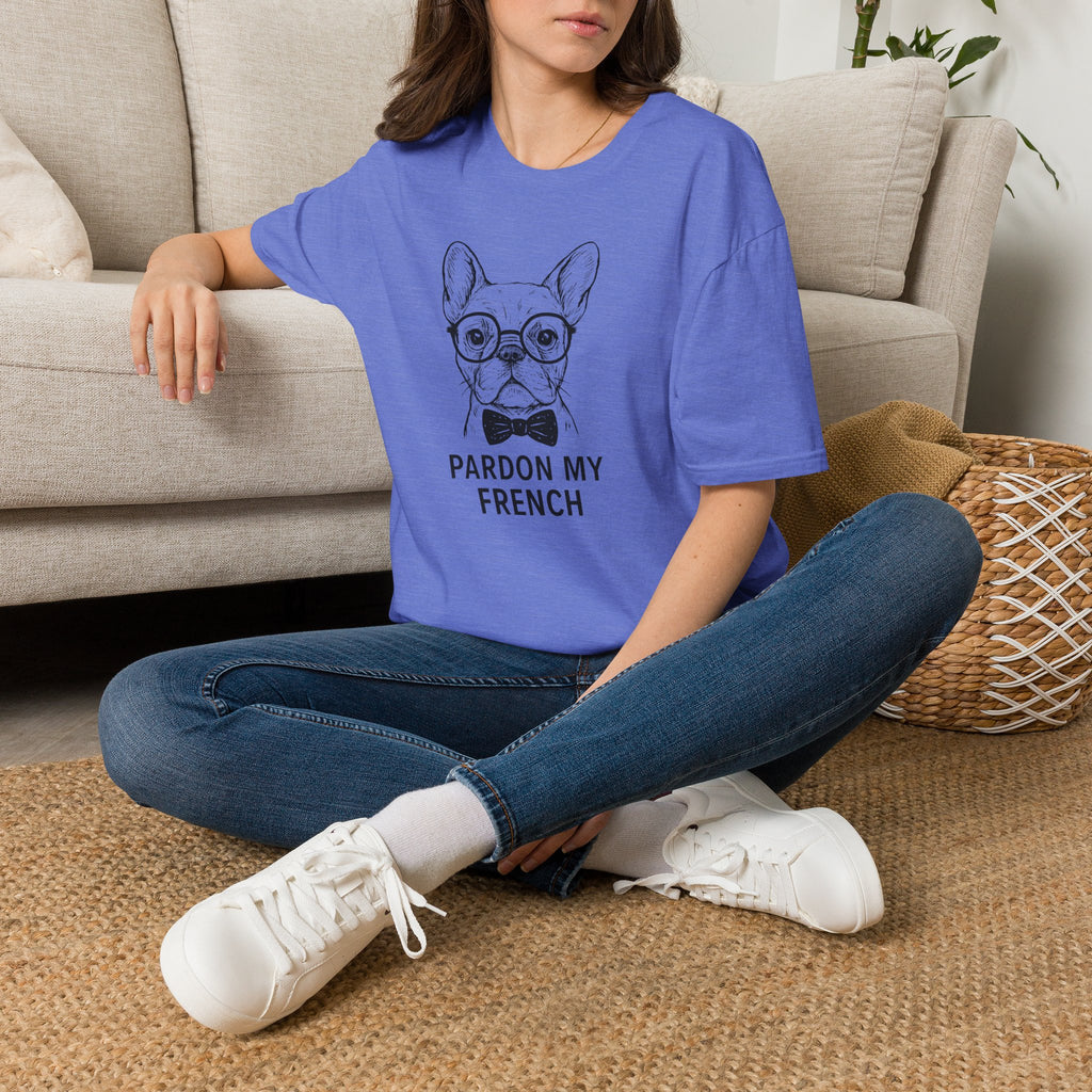 French Bulldog with Glasses T-Shirt
