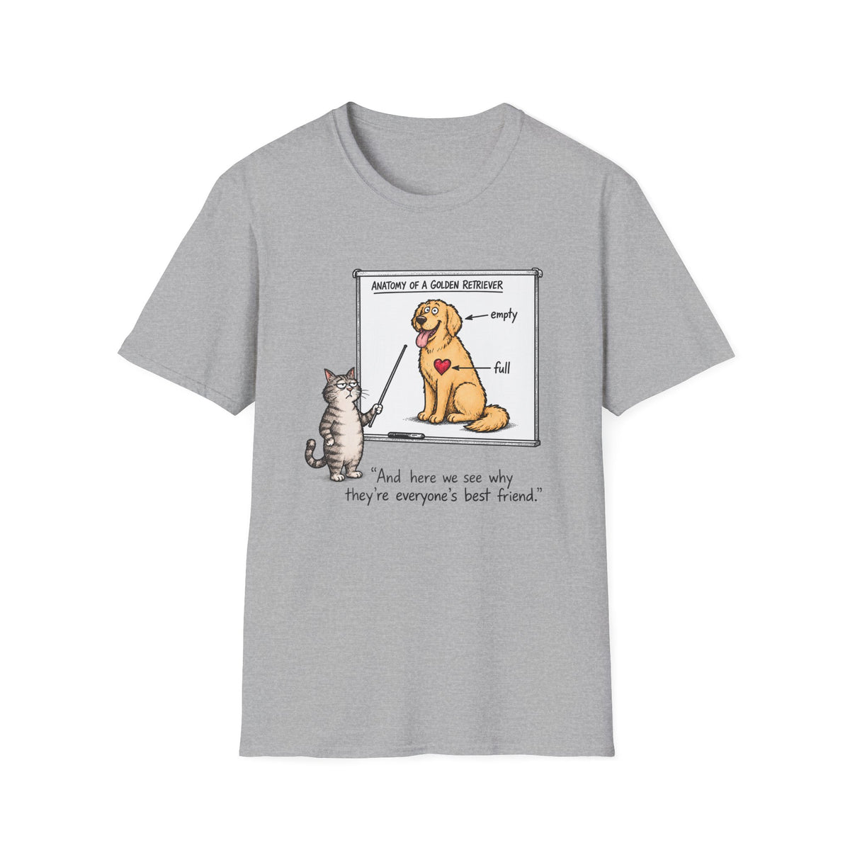 Golden Anatomy comic T-Shirt