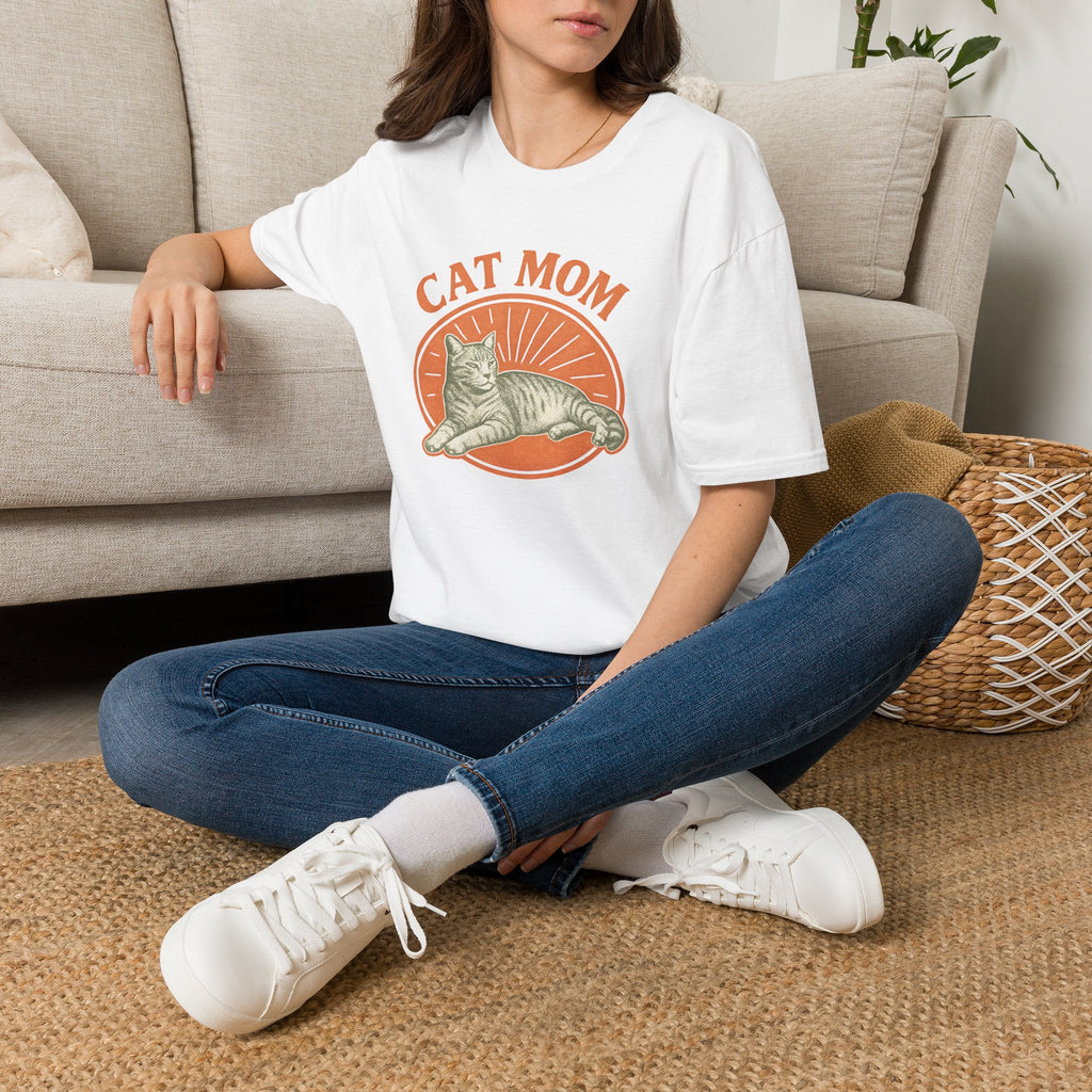 Cat Mom Logo T-Shirt