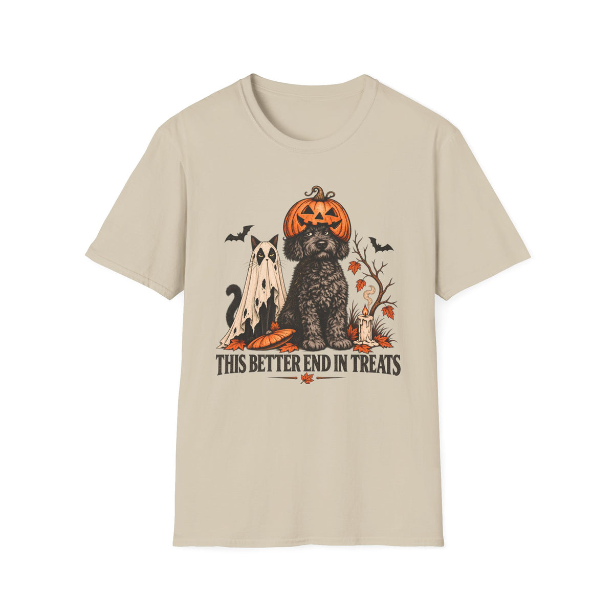 Halloween this better end in treats T-Shirt