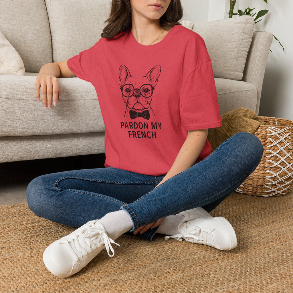 French Bulldog with Glasses T-Shirt