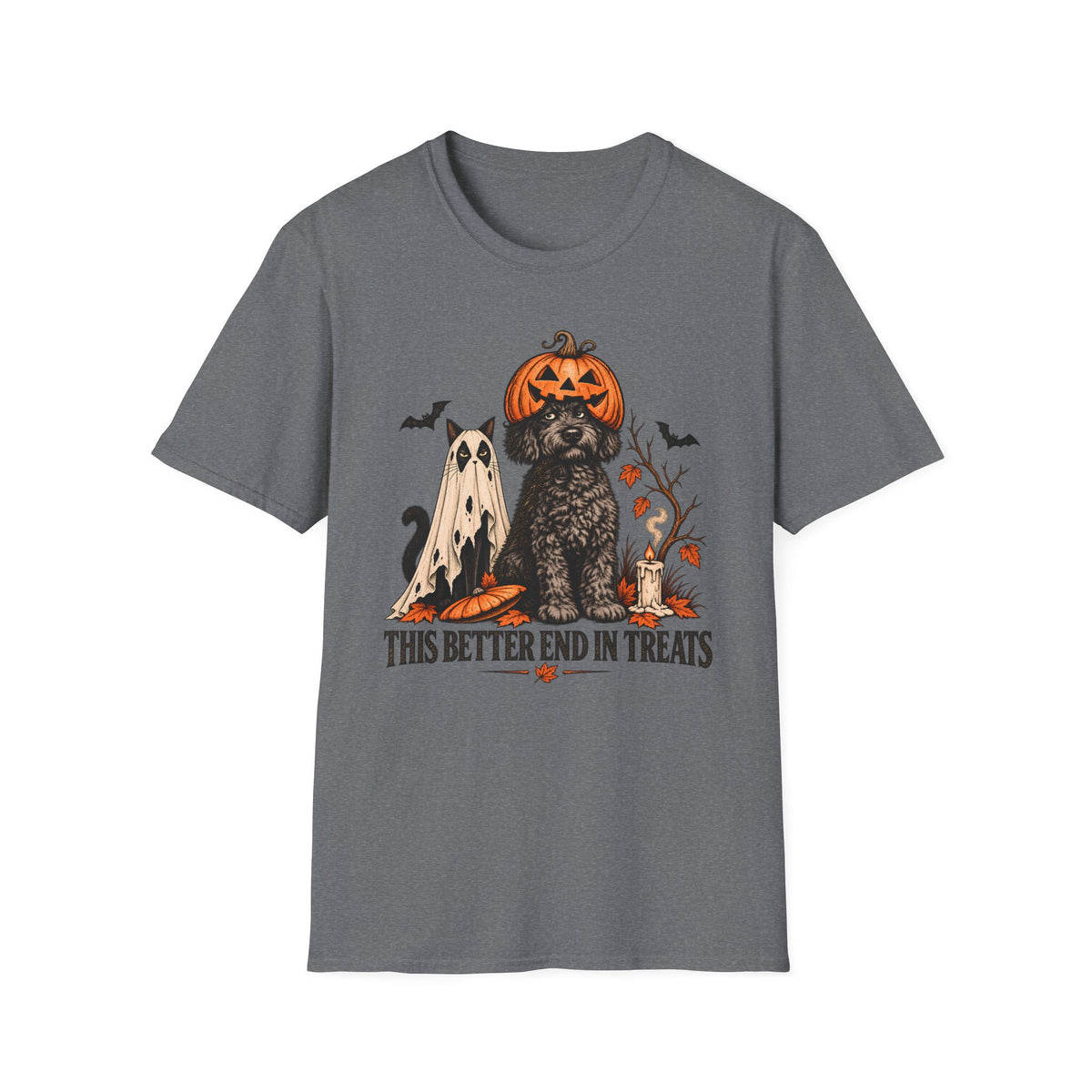 Halloween this better end in treats T-Shirt