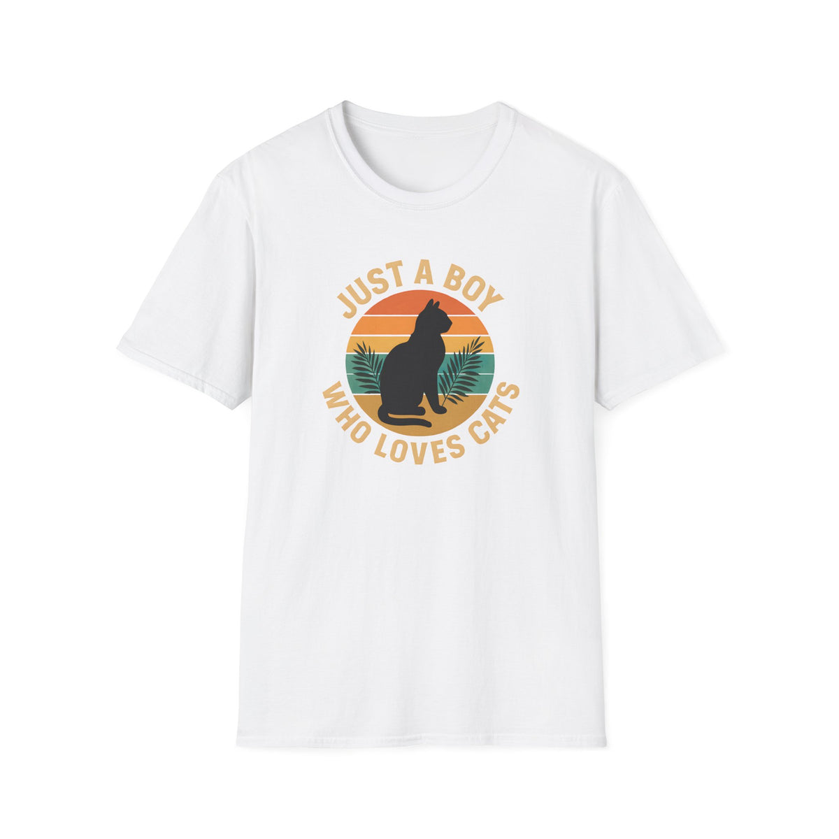 Boy Who Loves Cats T-Shirt