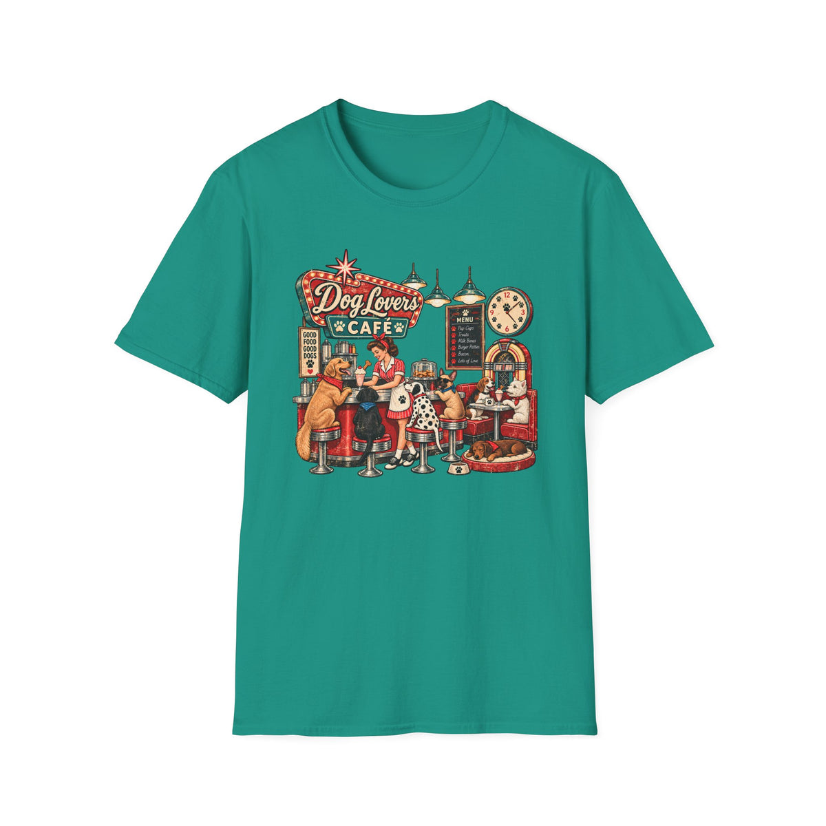 Dog Lovers Diner T-Shirt