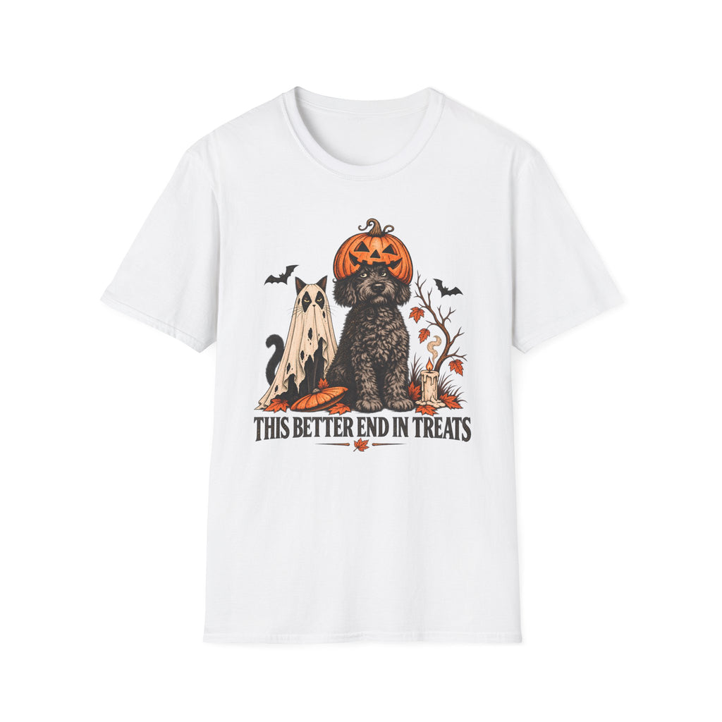 Halloween this better end in treats T-Shirt