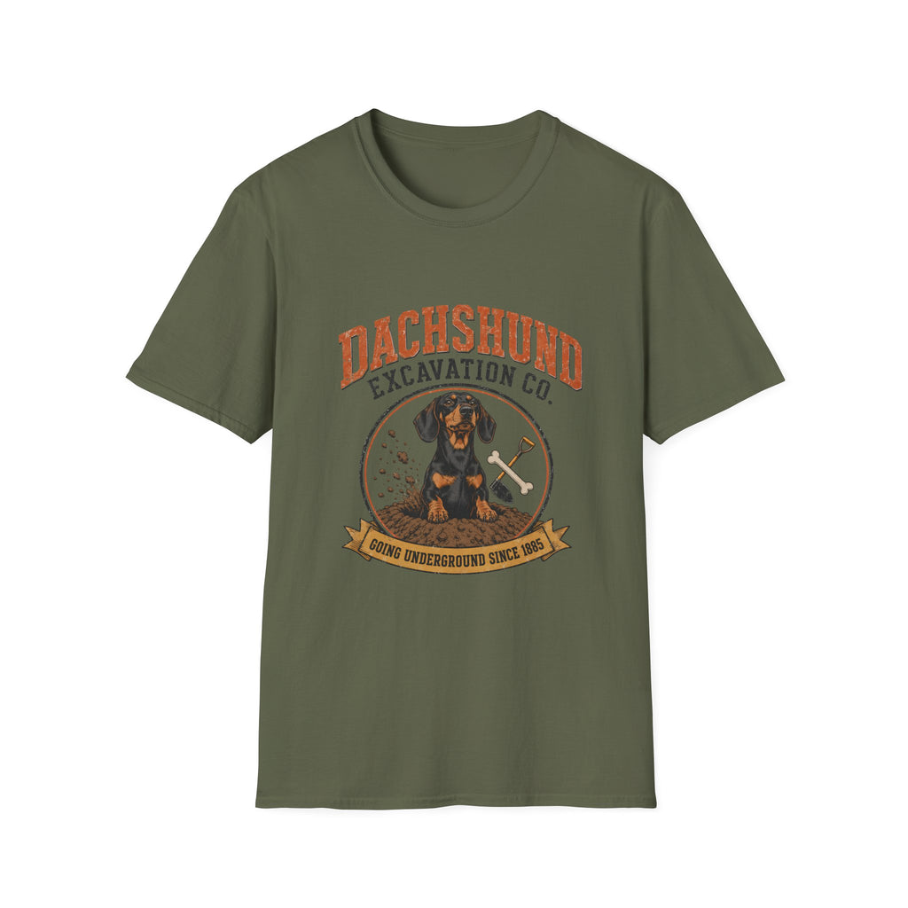 Dachshund Excavation Co. T-Shirt