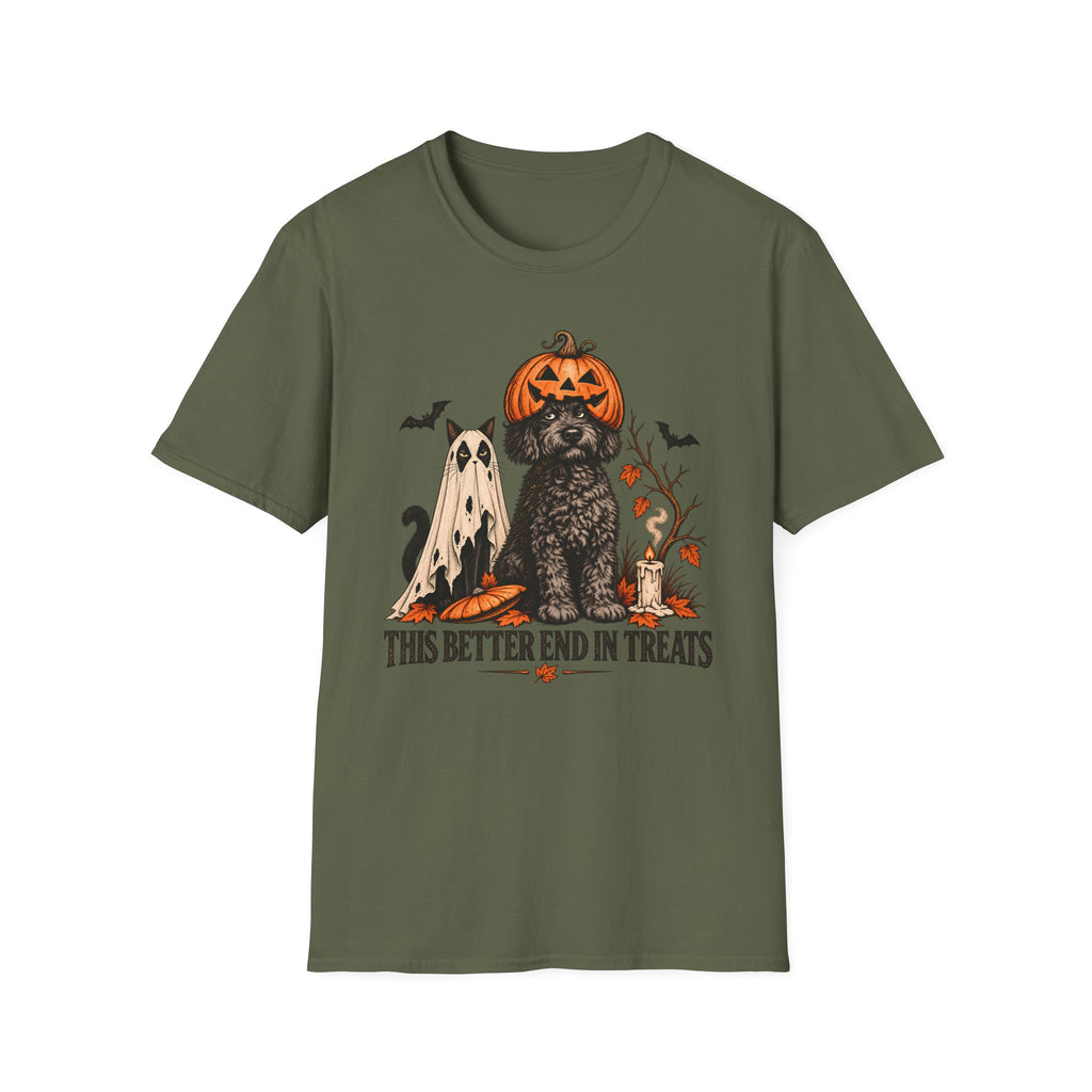 Halloween this better end in treats T-Shirt