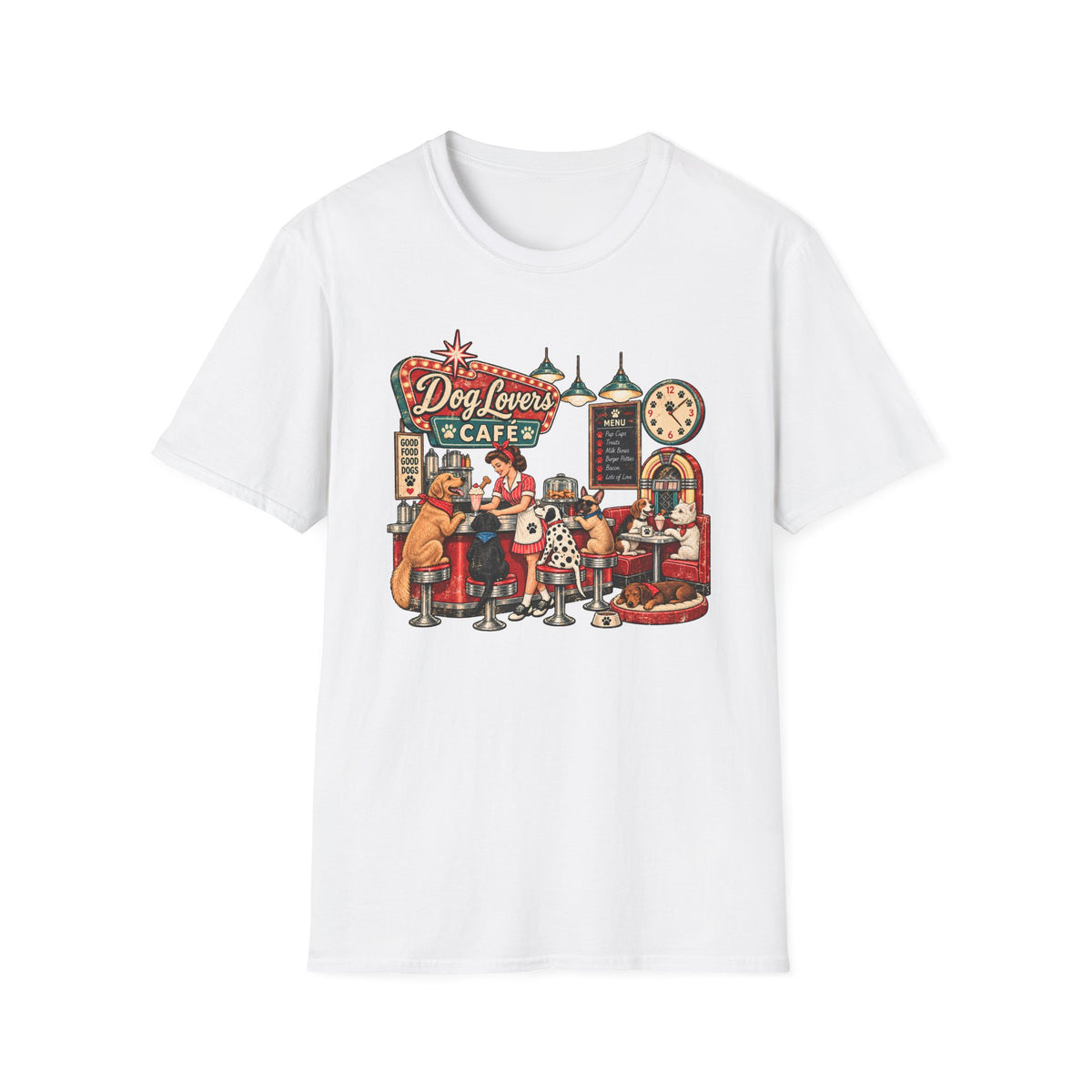 Dog Lovers Diner T-Shirt