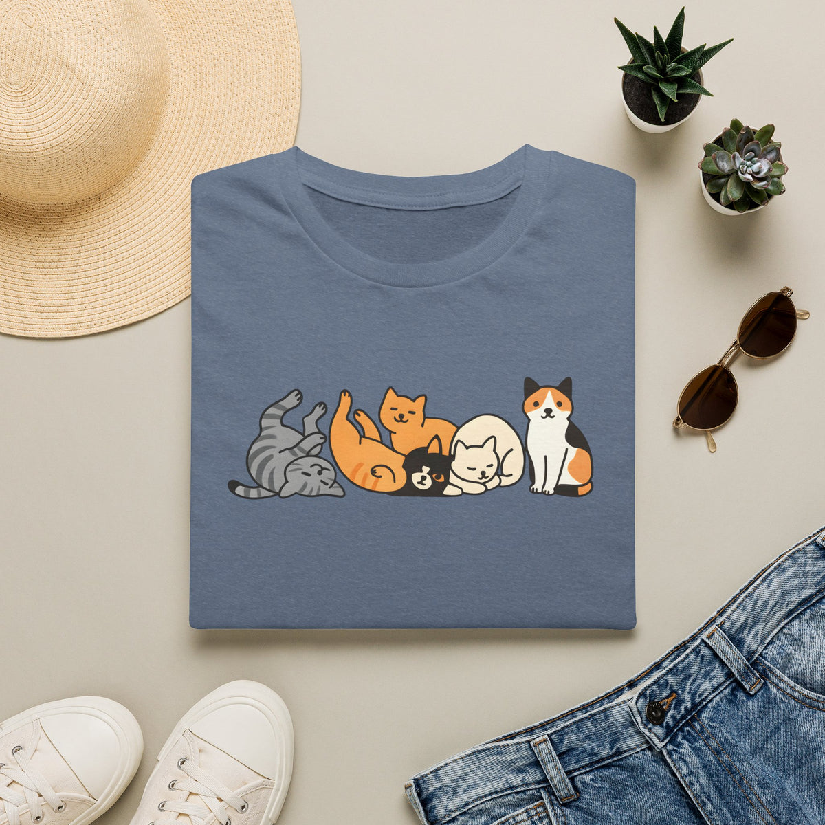 Cats Resting Together T-Shirt