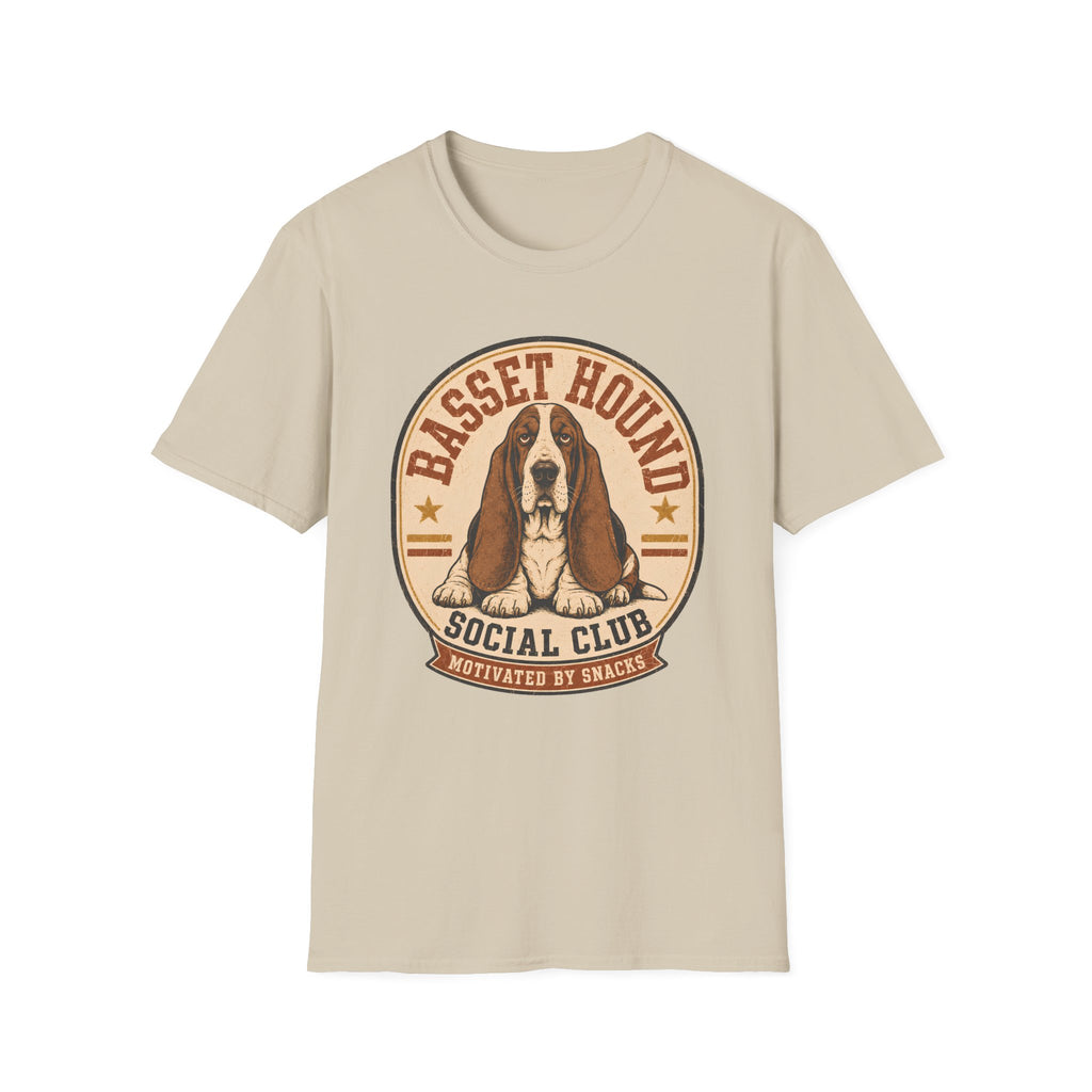 Basset Hound Social Club T-Shirt