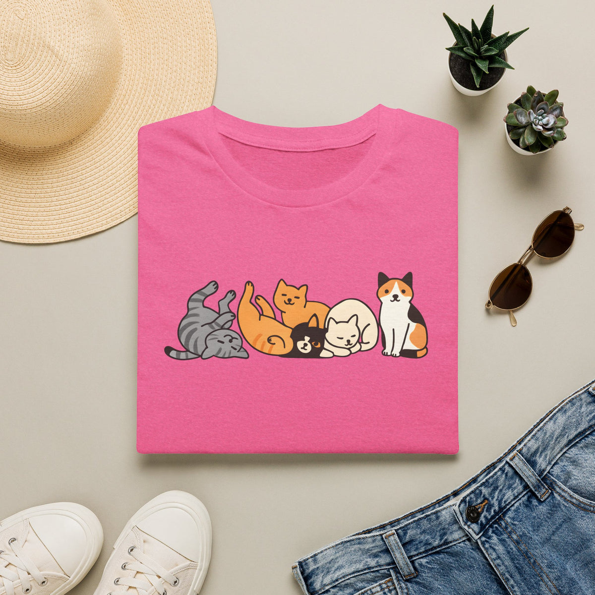 Cats Resting Together T-Shirt