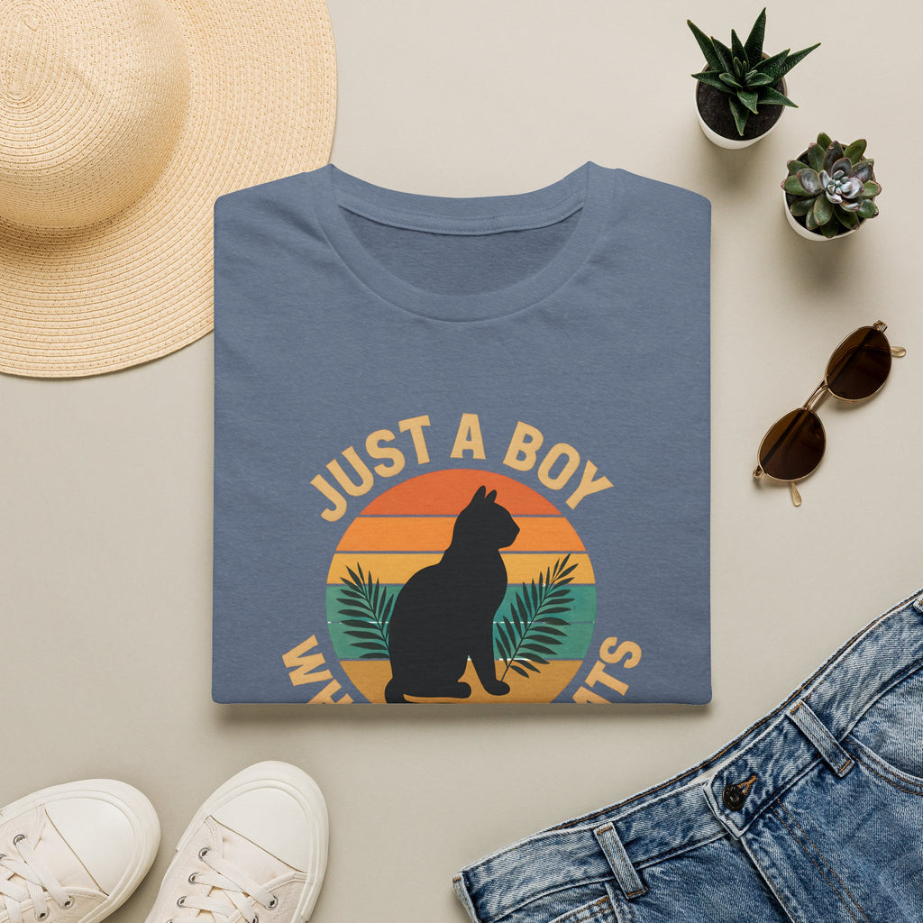 Boy Who Loves Cats T-Shirt