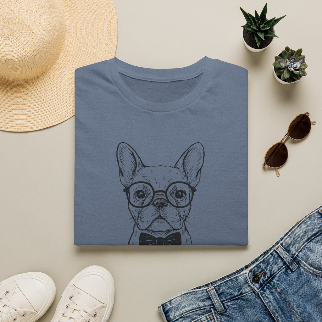 French Bulldog with Glasses T-Shirt