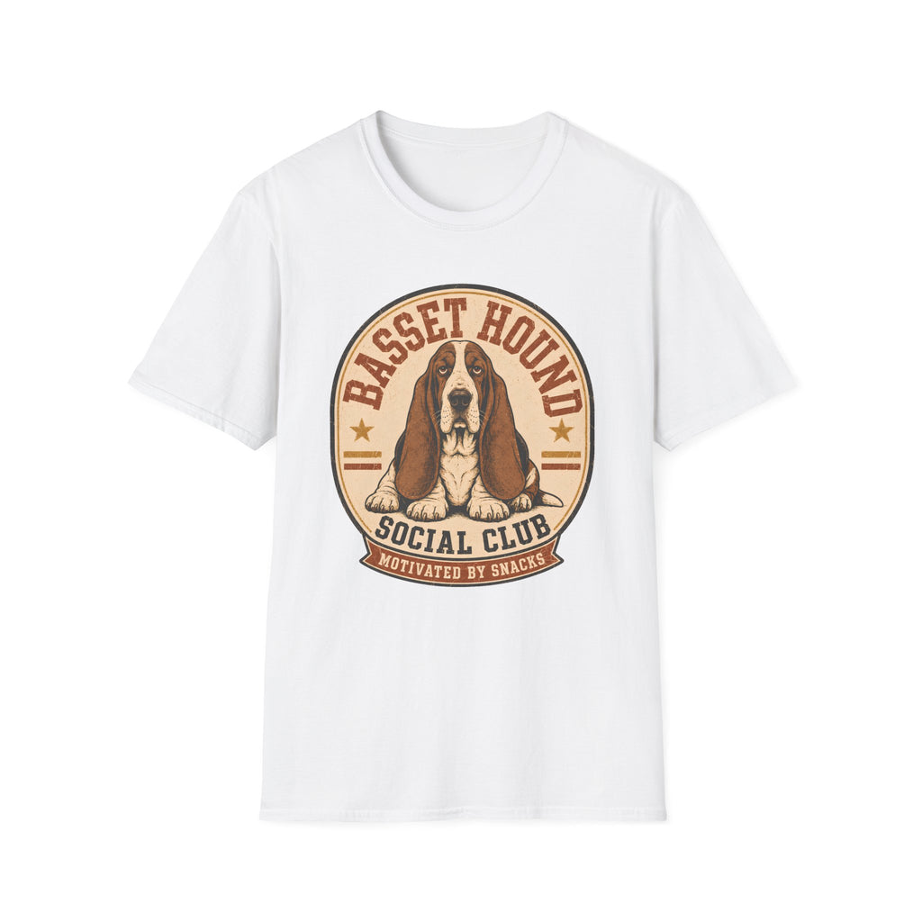 Basset Hound Social Club T-Shirt