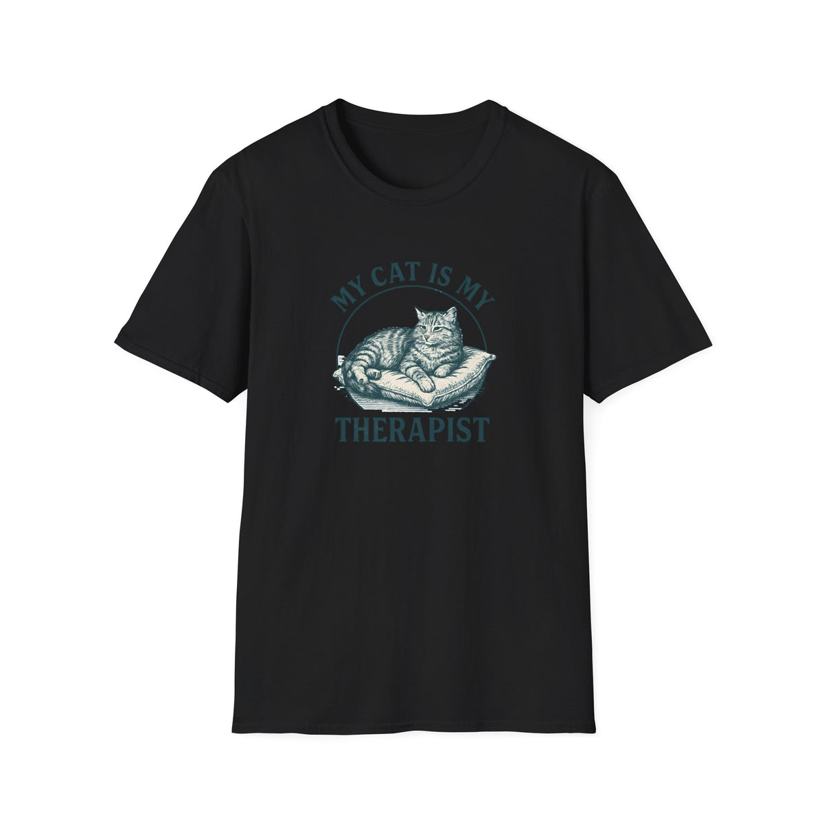 Cat Is My Therapist T-Shirt