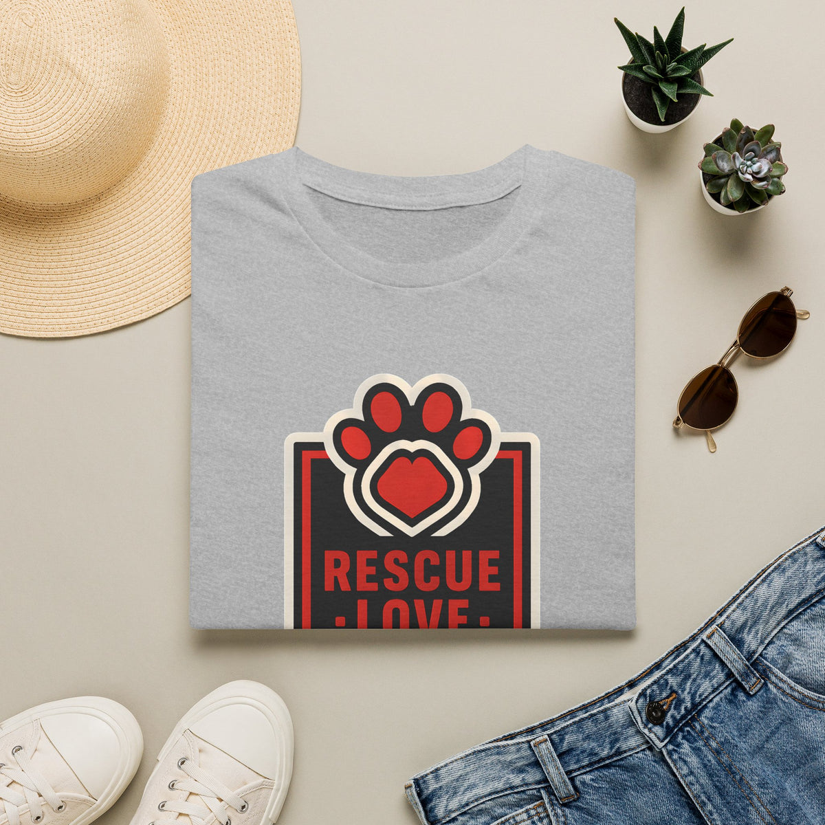 Rescue Love Repeat T-Shirt
