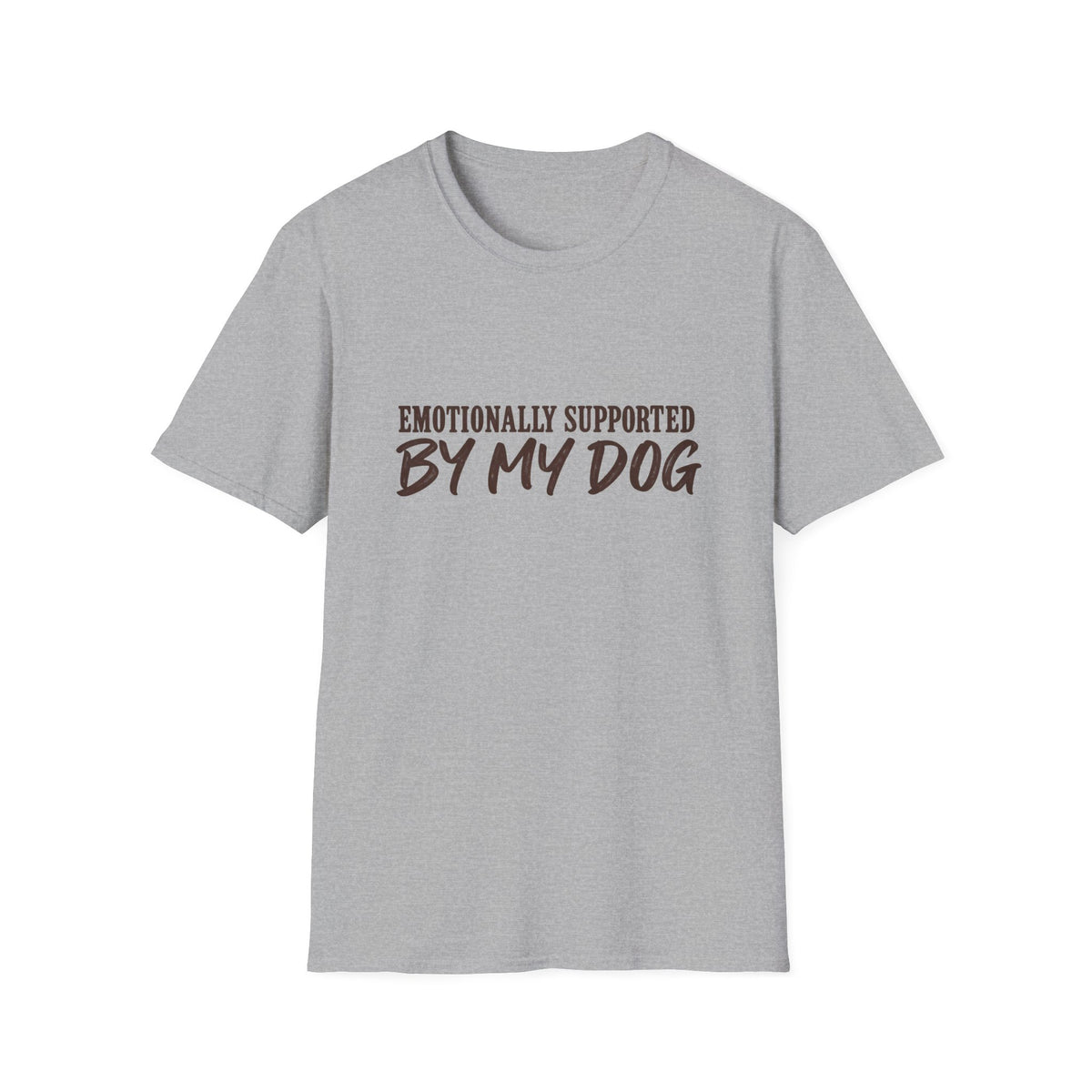 Emotionally Supported by my dog T-Shirt