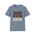 Dog Hair Working man's glitter T-Shirt