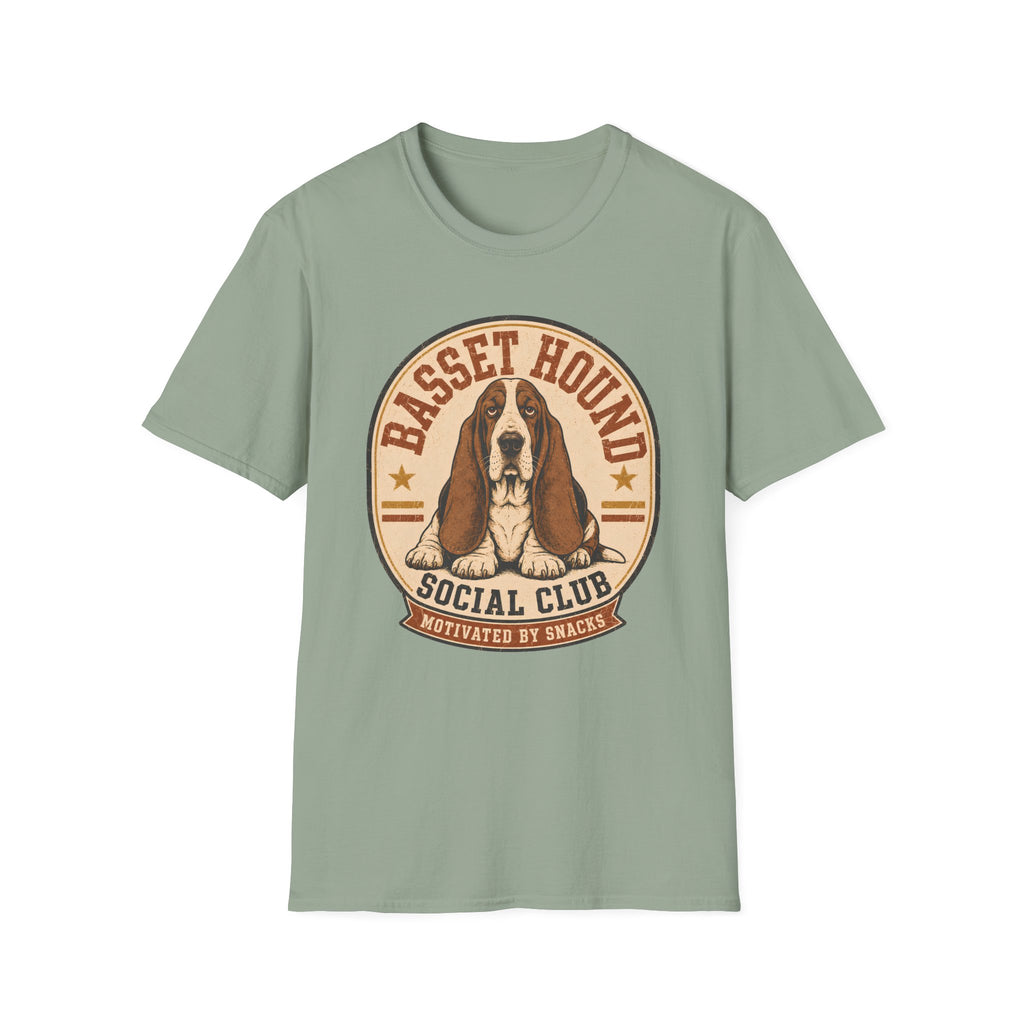 Basset Hound Social Club T-Shirt