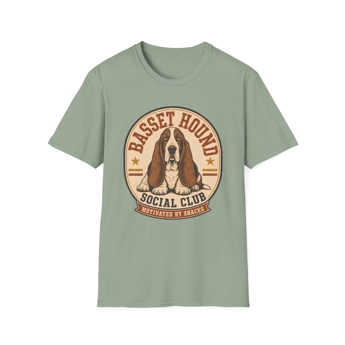 Basset Hound Social Club T-Shirt