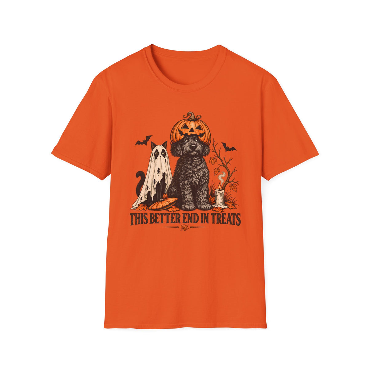 Halloween this better end in treats T-Shirt