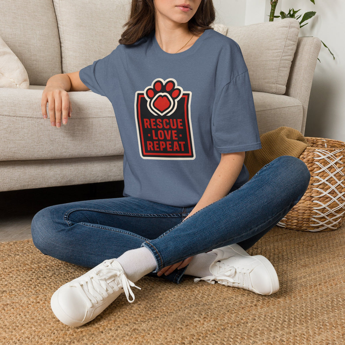 Rescue Love Repeat T-Shirt