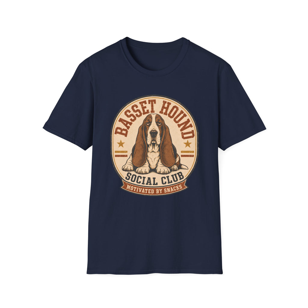 Basset Hound Social Club T-Shirt