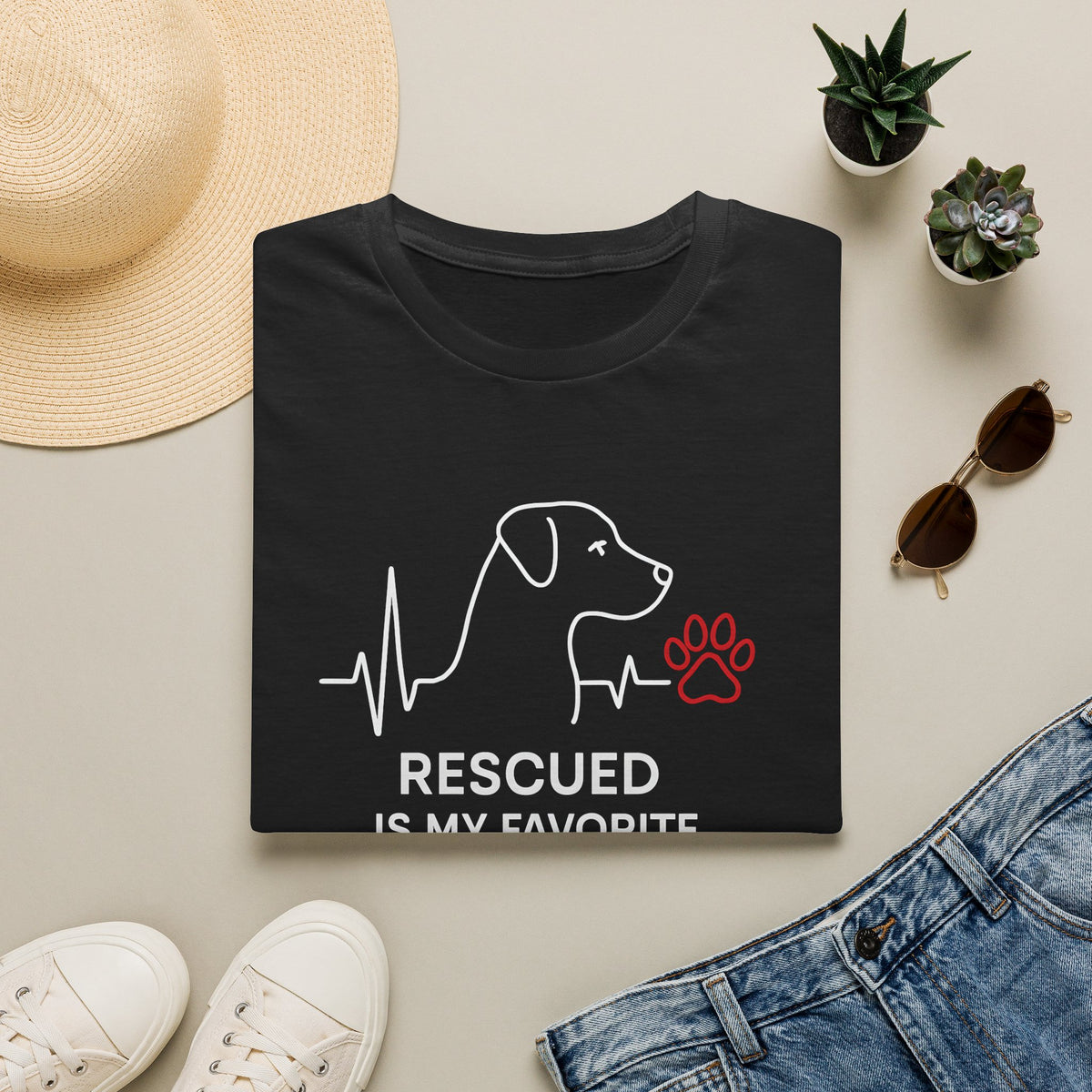 Rescued Dog Breed T-Shirt