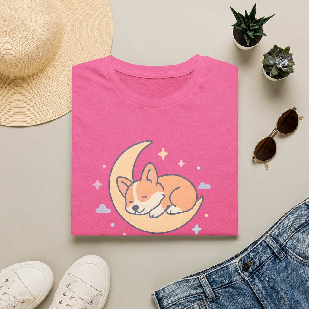 Sleeping Dog on Moon T-Shirt